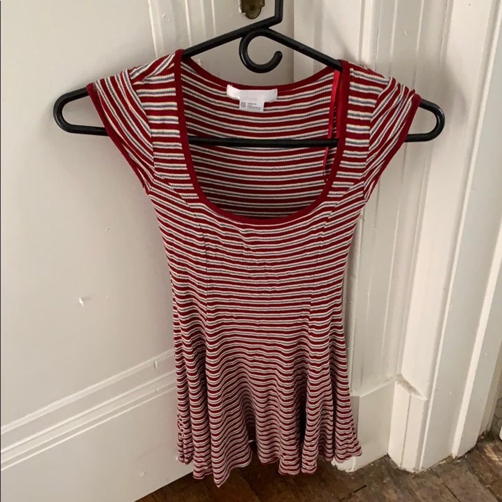URBAN OUTFITTERS. Soft striped dress. Size xs.